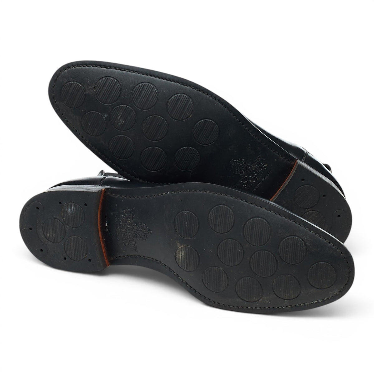 'Chelsea 8' Black Leather Chelsea Boots UK 7.5 E