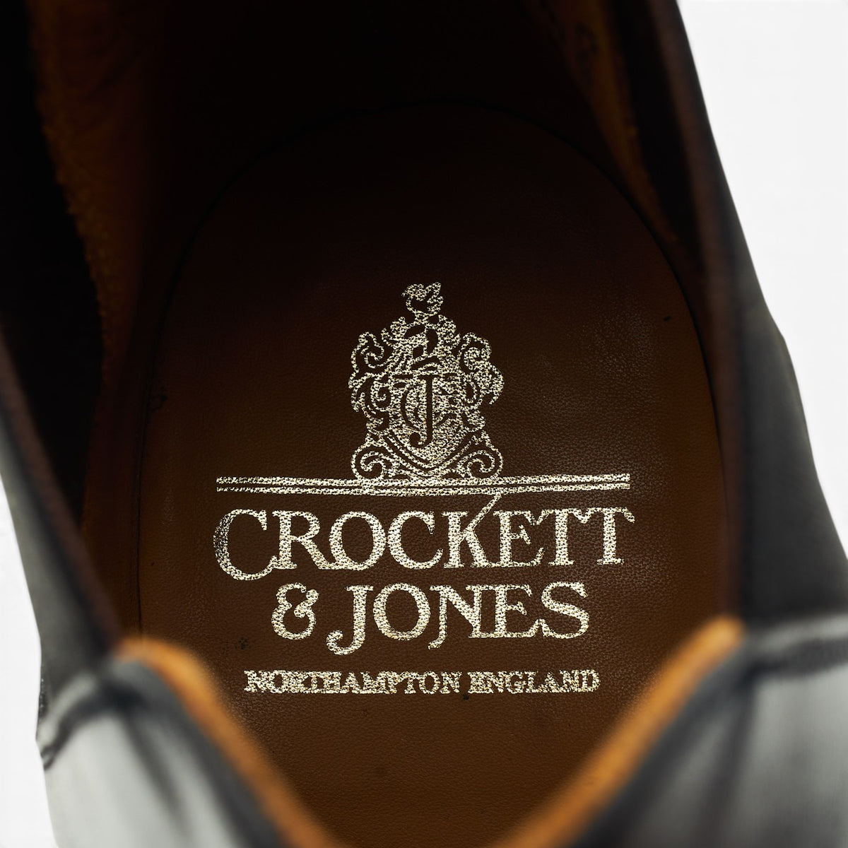'Chelsea 8' Black Leather Chelsea Boots UK 7.5 E