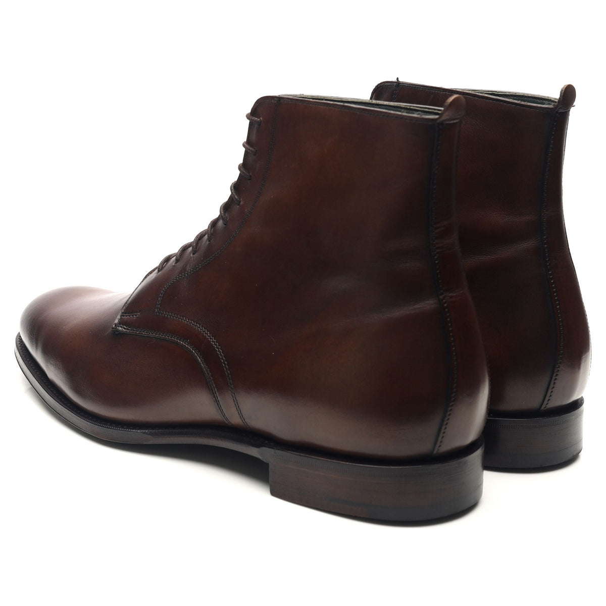 &#39;King&#39; Dark Brown Leather Boots UK 10 F