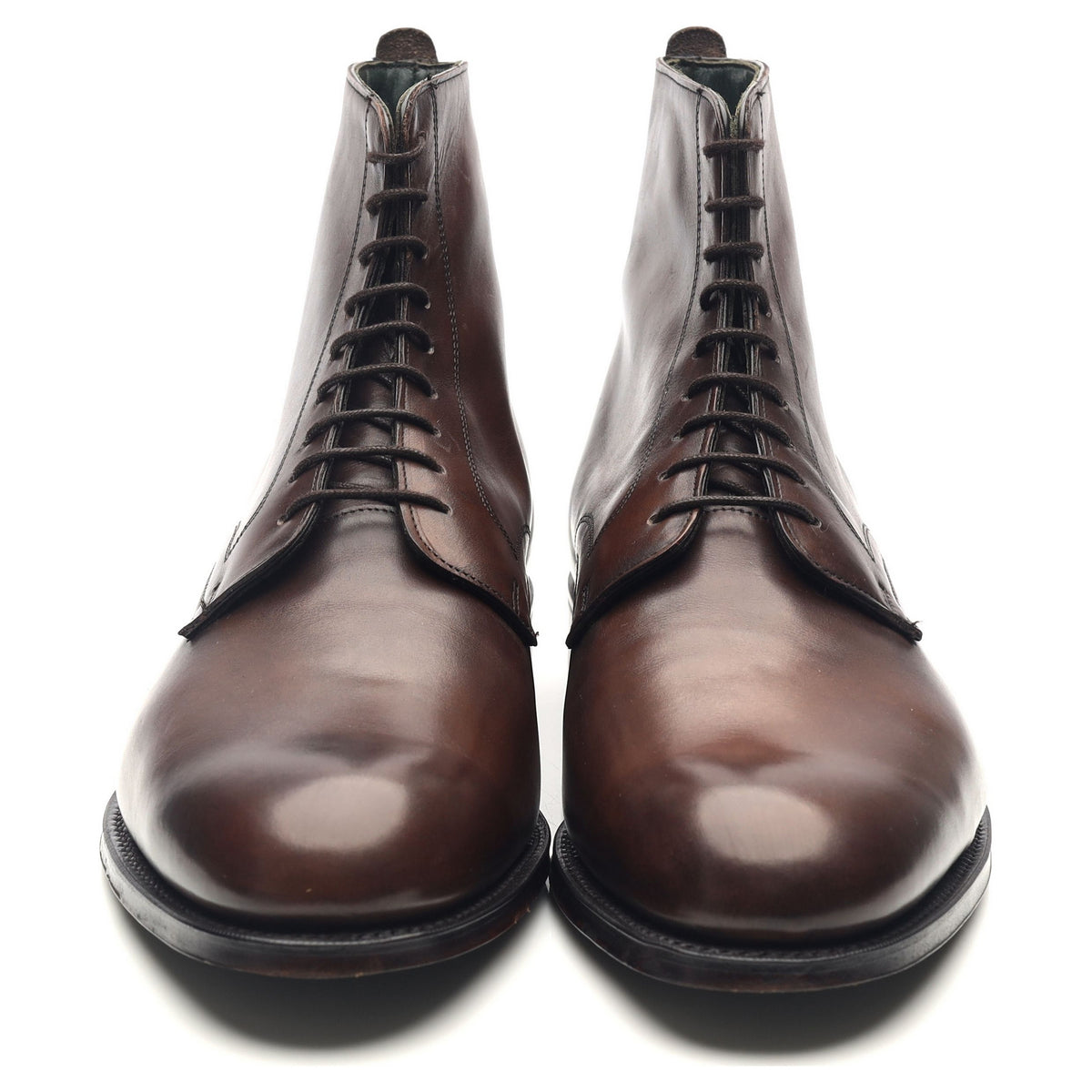 &#39;King&#39; Dark Brown Leather Boots UK 10 F