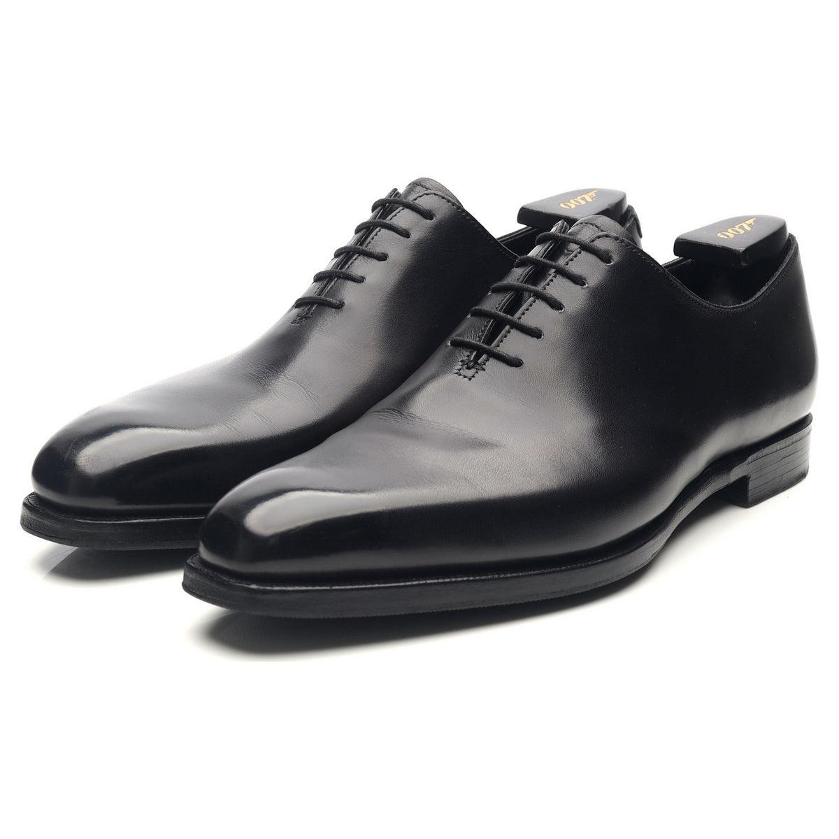 &#39;James 007&#39; Black Leather Wholecut Oxford UK 6.5 E