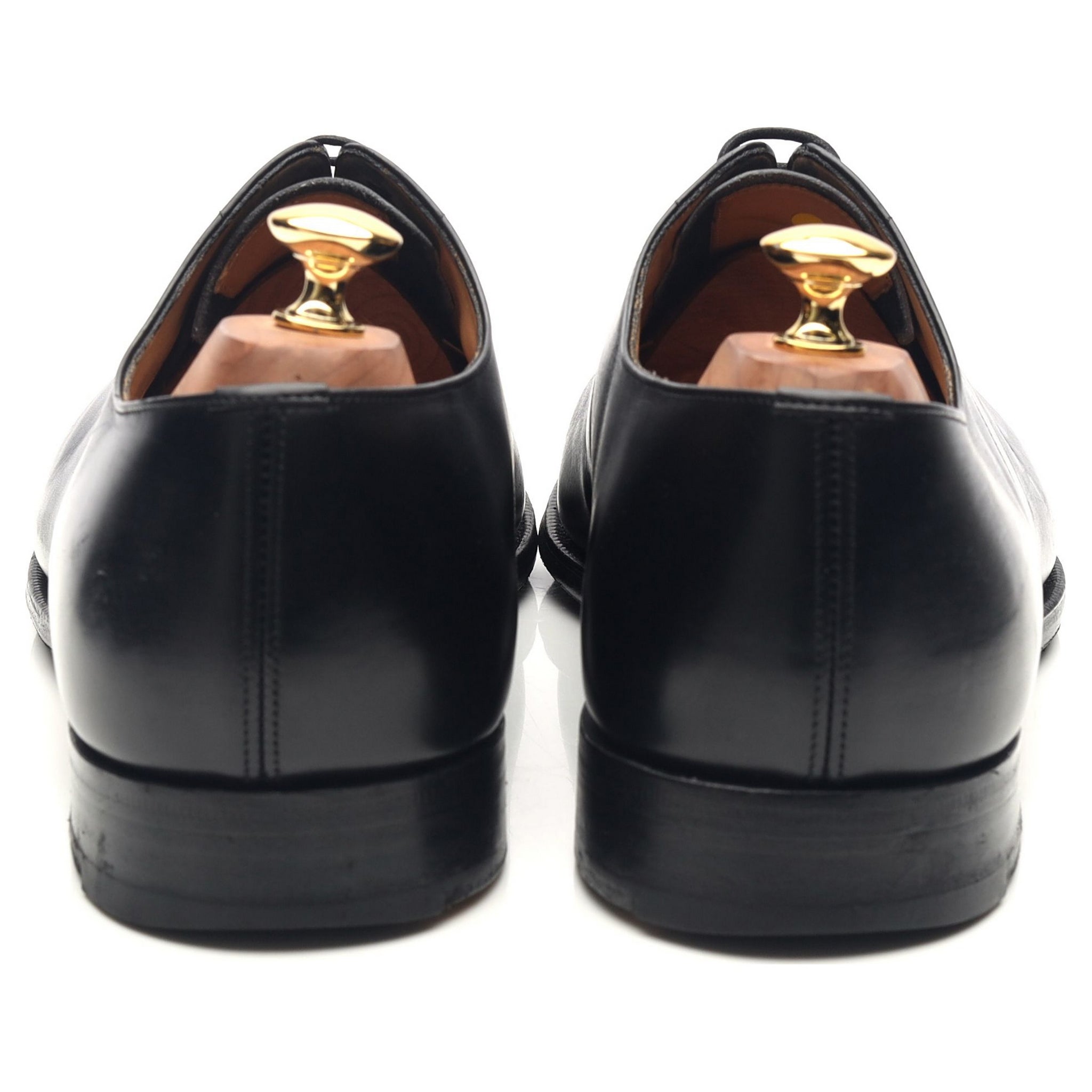 Consul' Black Leather Oxford UK 10.5 H - Abbot's Shoes Consul' Black Leather Oxford UK 10.5 H - Abbot's Shoes