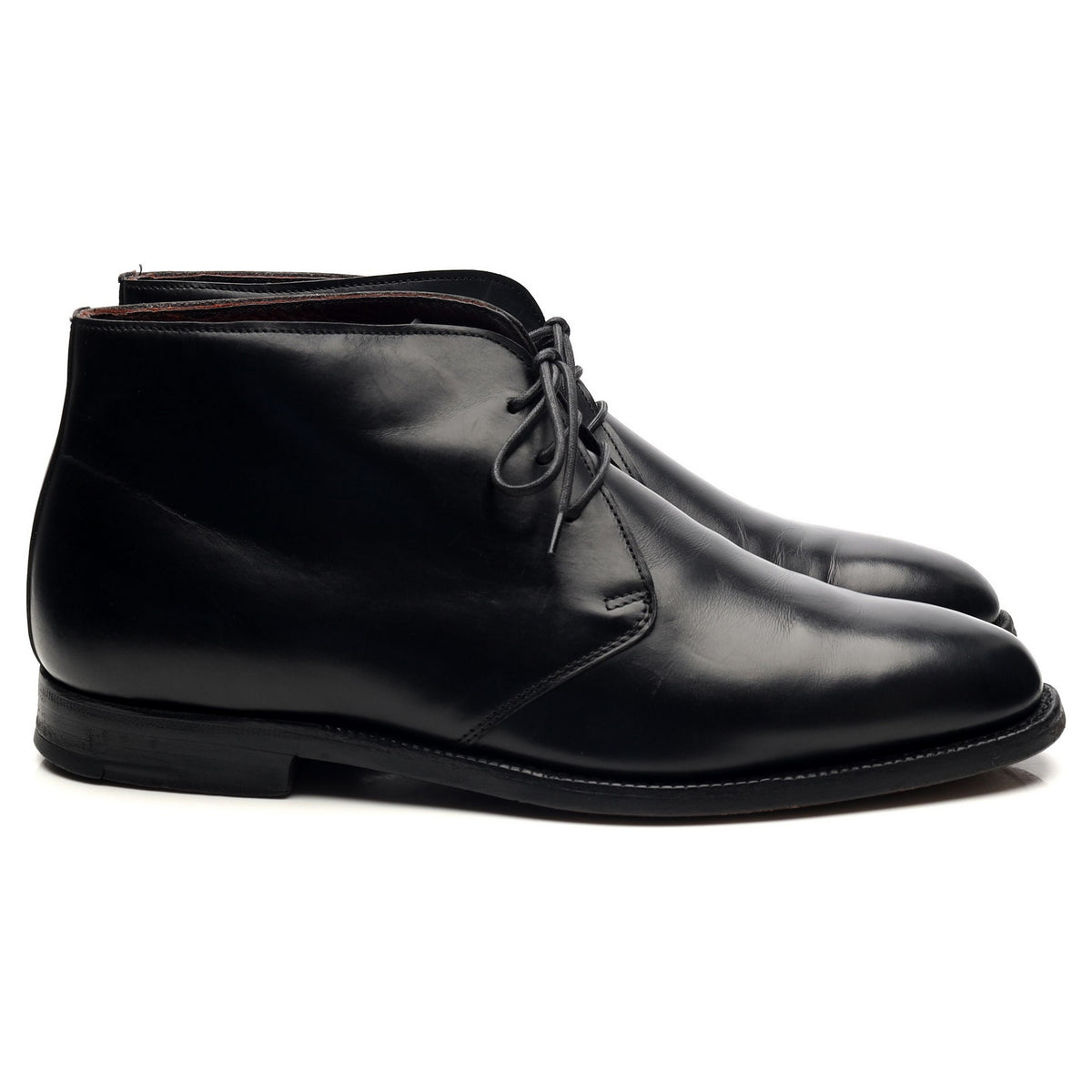 Masterclass &#39;Dante&#39; Black Leather Chukka Boots UK 6.5 F