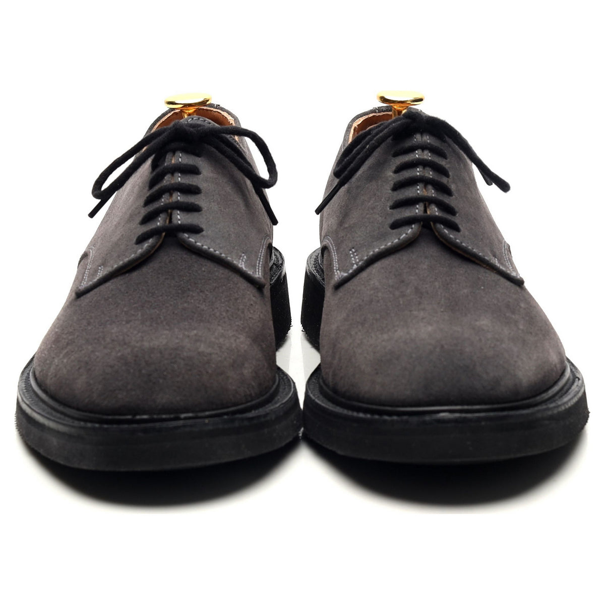 &#39;Dundee&#39; Grey Suede Derby UK 6.5