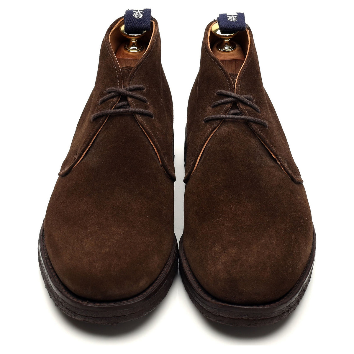 Dark Brown Suede Chukka Boots UK 7