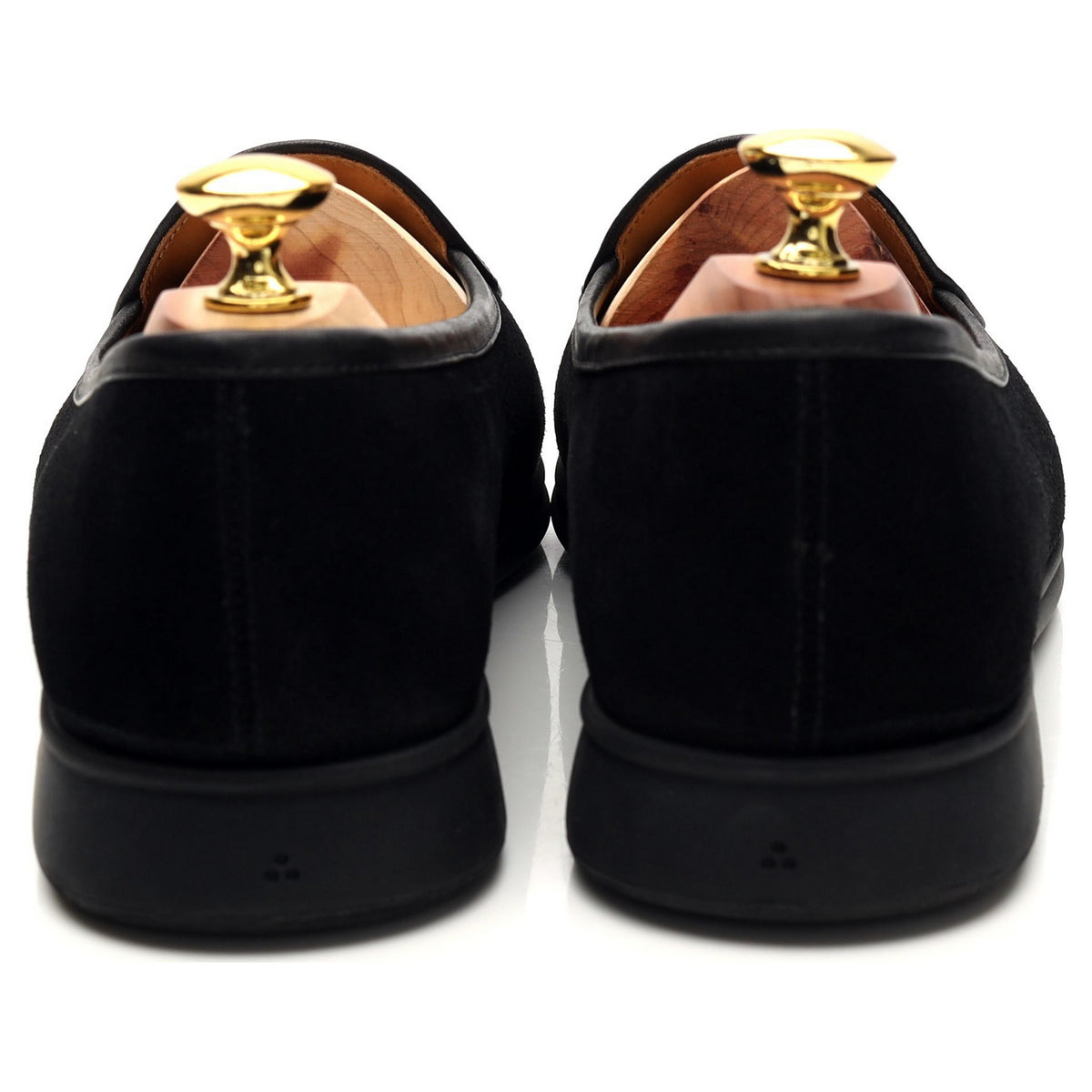 &#39;Sagan Stride&#39; Black Suede Slip On Loafers UK 6 / UK 6.5