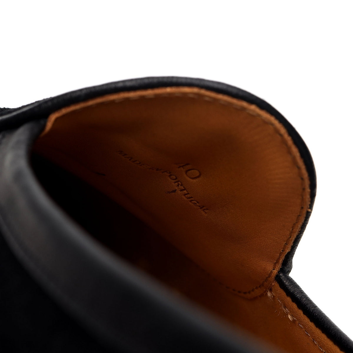 &#39;Sagan Stride&#39; Black Suede Slip On Loafers UK 6 / UK 6.5