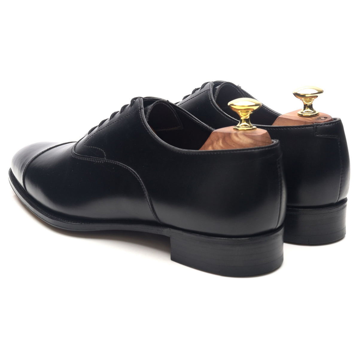 &#39;Armfield&#39; Black Leather Oxford UK 7 F