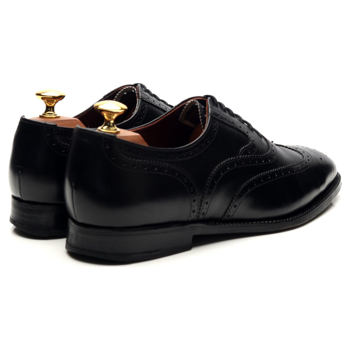 Masterclass &#39;Brunel&#39; Black Leather Oxford Brogues UK 6.5 F