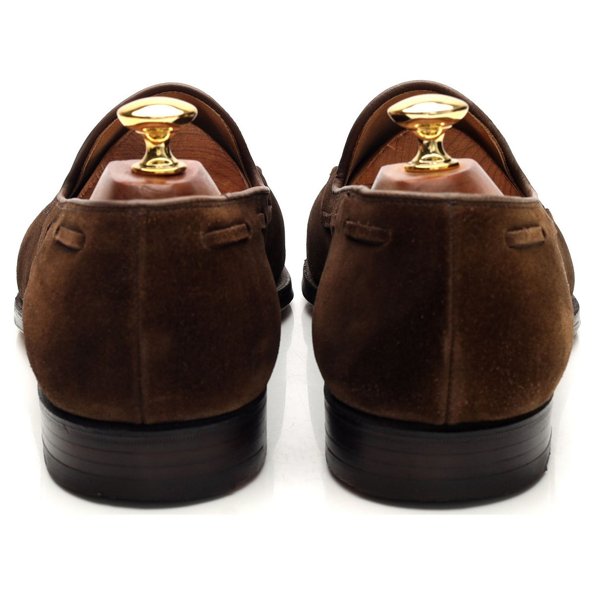 &#39;Cavendish 2&#39; Dark Brown Tassel Loafers UK 9 E