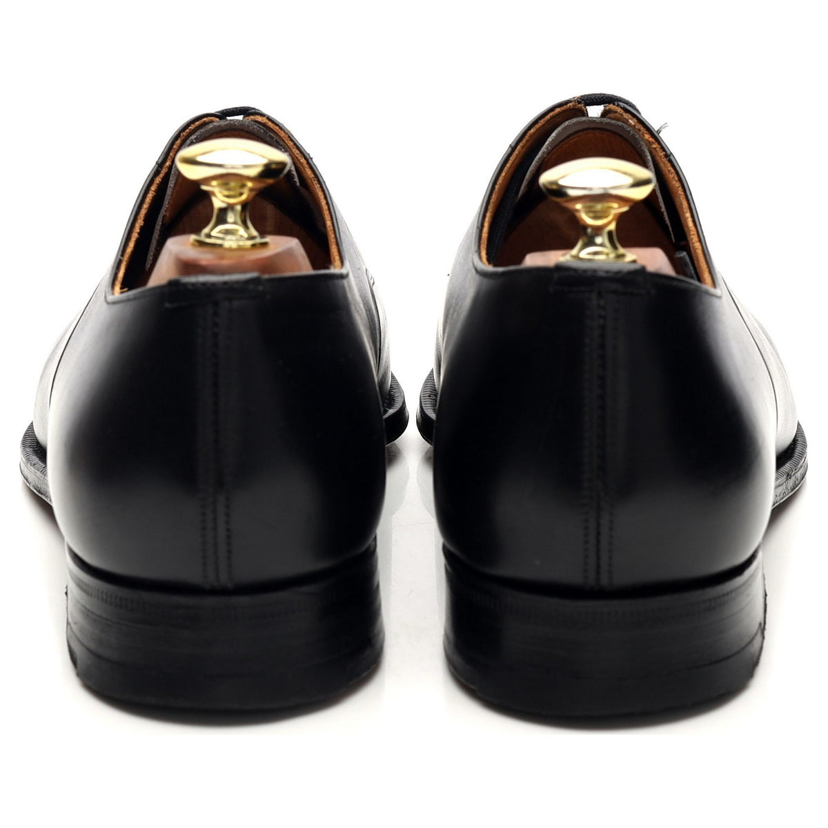 &#39;Consul IV&#39; Black Leather Oxford UK 7.5 F