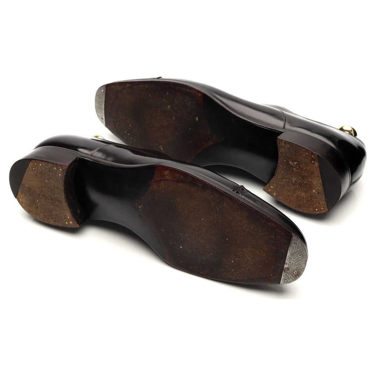&#39;Cambridge&#39; Dark Brown Leather Oxford UK 7.5 E