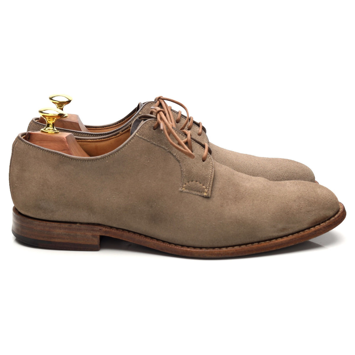 &#39;Litsoon&#39; Stone Suede Derby UK 7.5 EU 41
