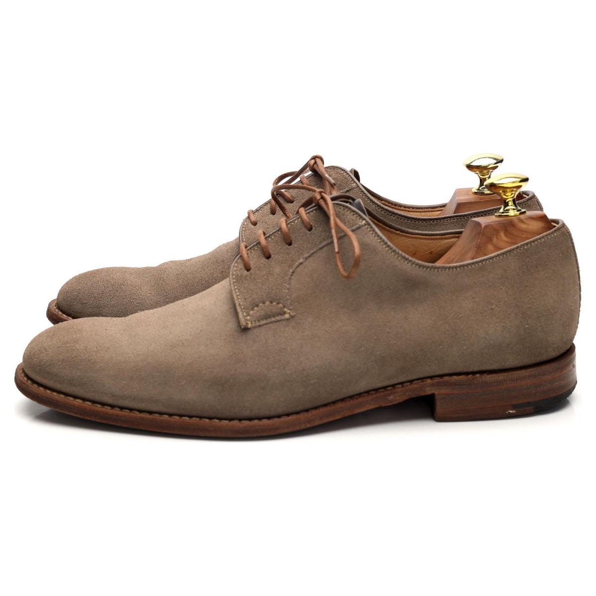 &#39;Litsoon&#39; Stone Suede Derby UK 7.5 EU 41