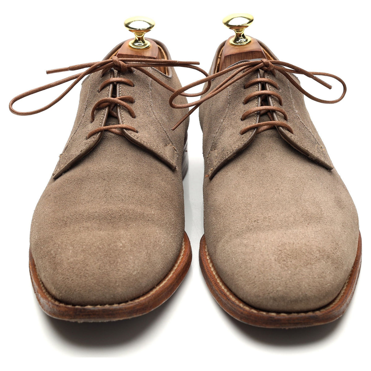 &#39;Litsoon&#39; Stone Suede Derby UK 7.5 EU 41