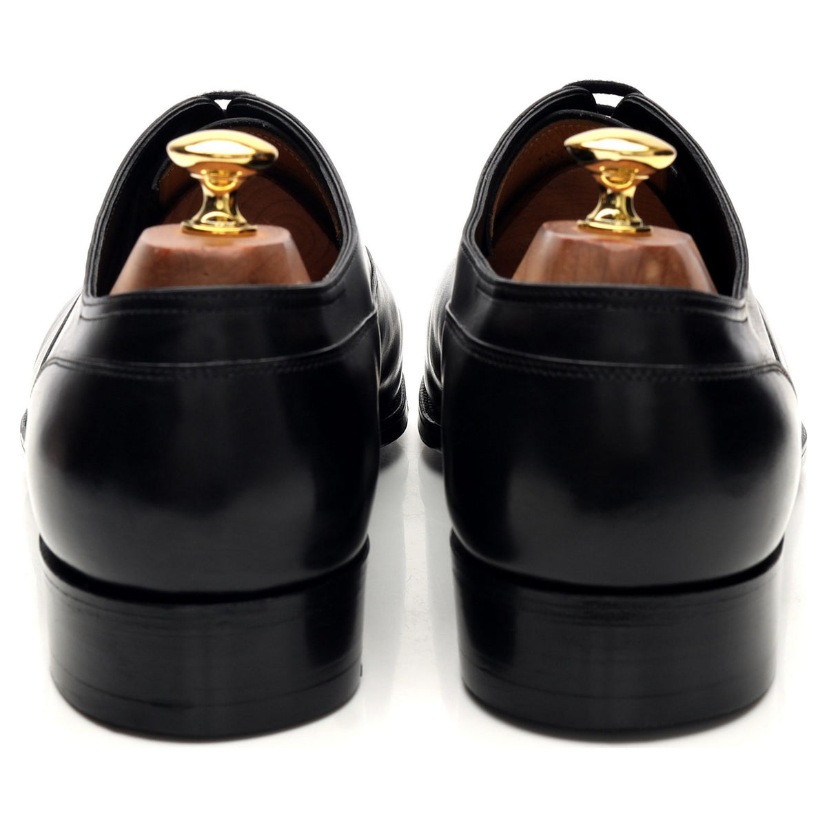 &#39;Alford&#39; Black Leather Oxford UK 10 E