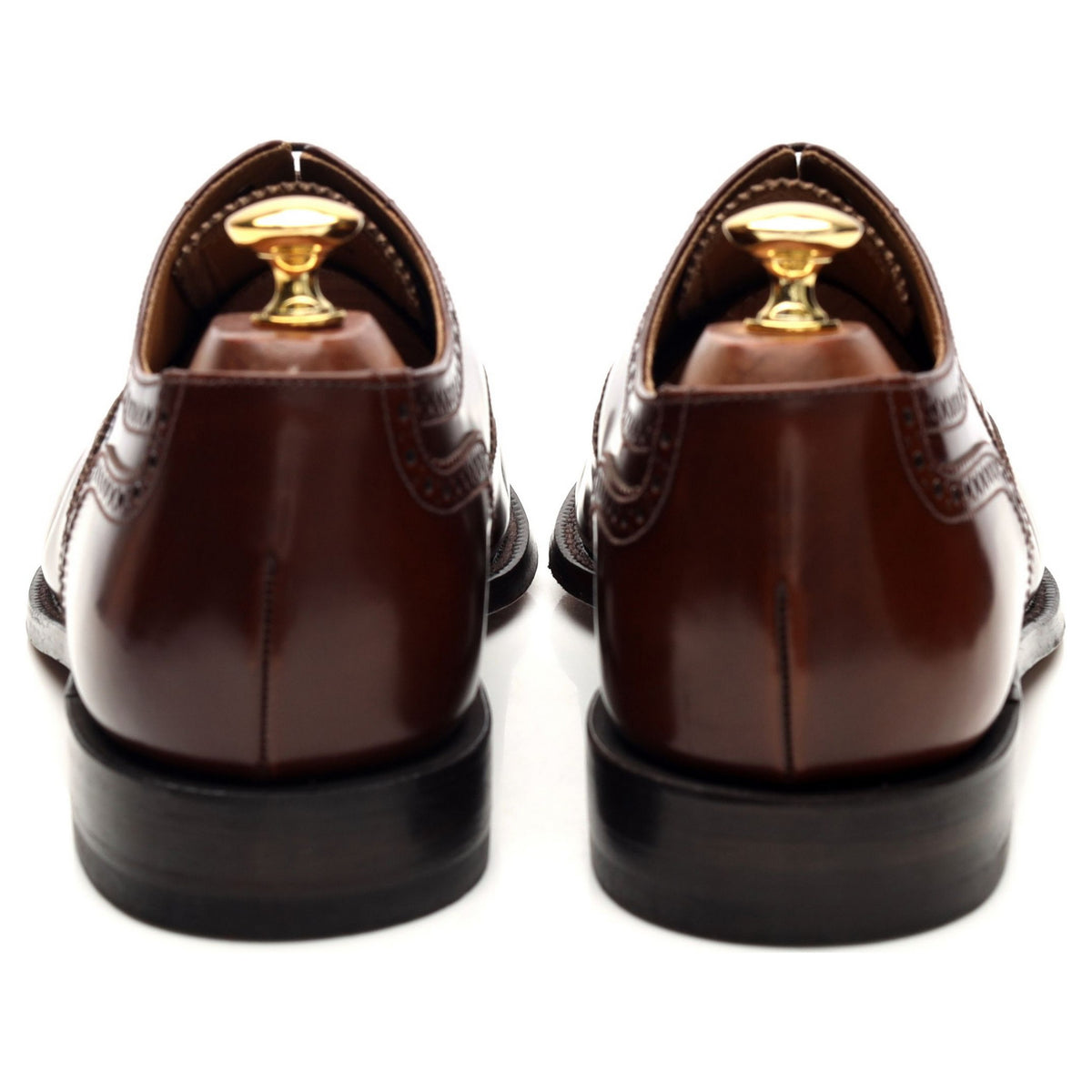 &#39;202&#39; Brown Leather Oxford Brogues UK 9 G
