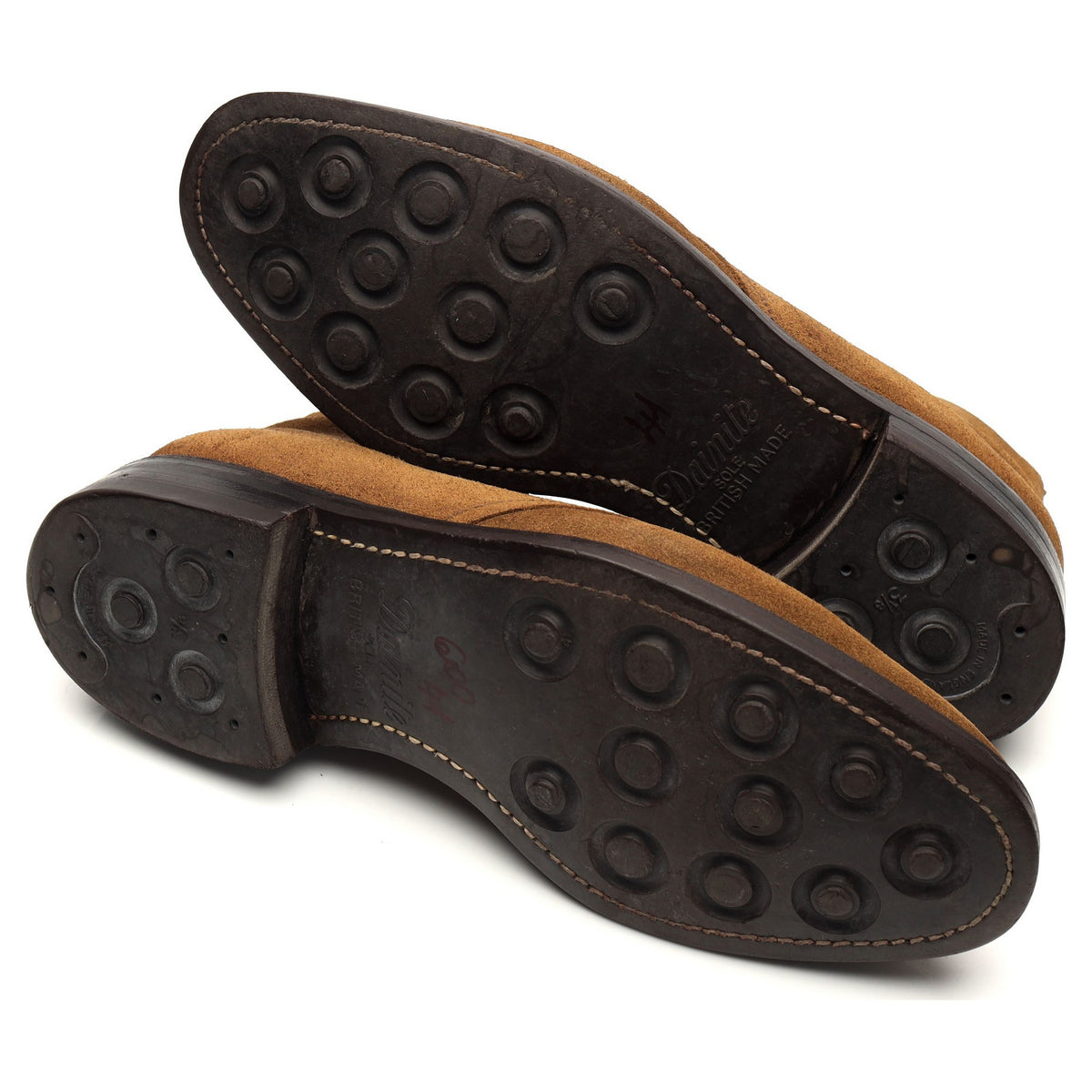 &#39;Chalfont&#39; Snuff Brown Suede Chukka Boots UK 6.5 F