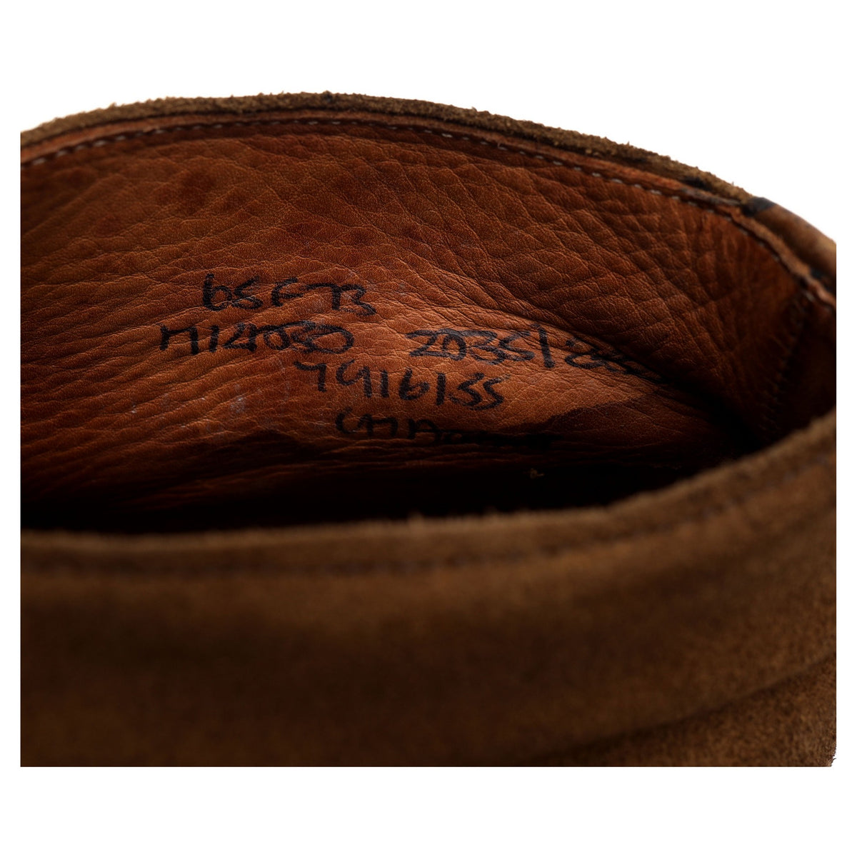 &#39;Chalfont&#39; Snuff Brown Suede Chukka Boots UK 6.5 F