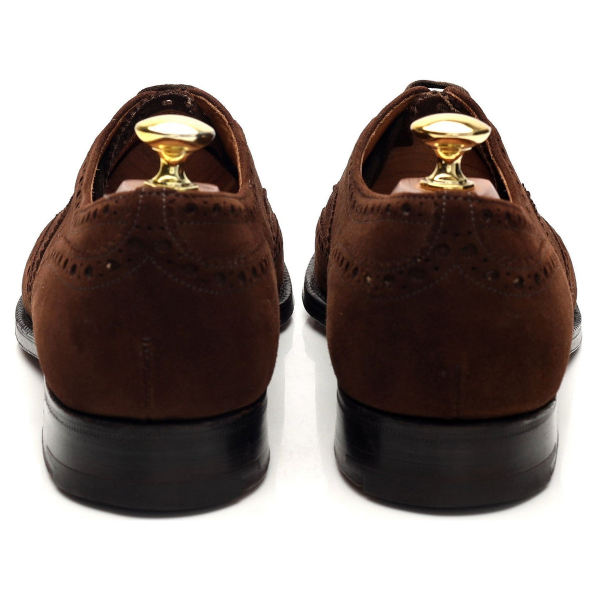 &#39;Buck&#39; Brown Suede Brogues UK 8 E
