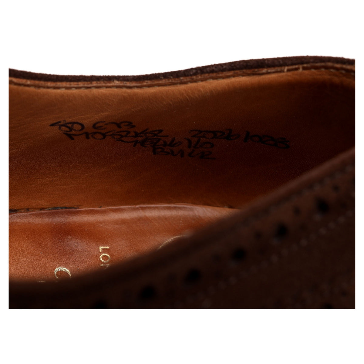 &#39;Buck&#39; Brown Suede Brogues UK 8 E