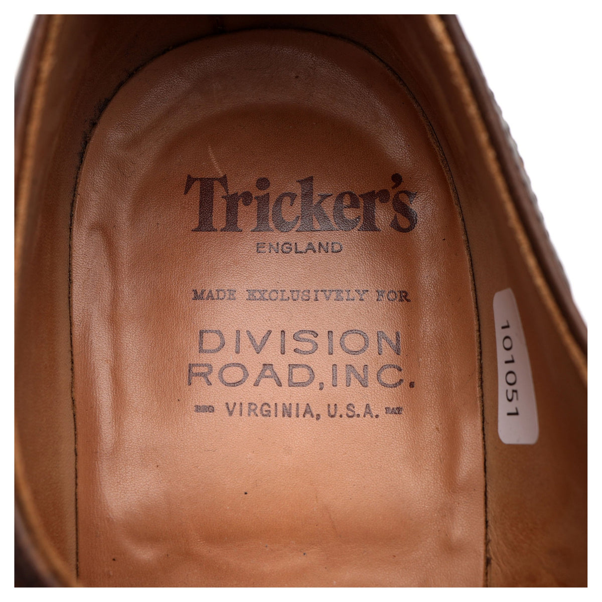 Division Road, Inc. &#39;Bourton&#39; Brown Horween Leather Derby Brogues UK 10