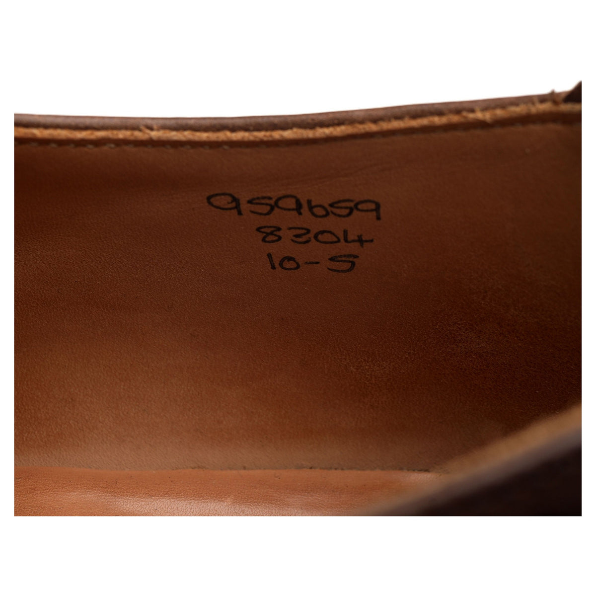 Division Road, Inc. &#39;Bourton&#39; Brown Horween Leather Derby Brogues UK 10