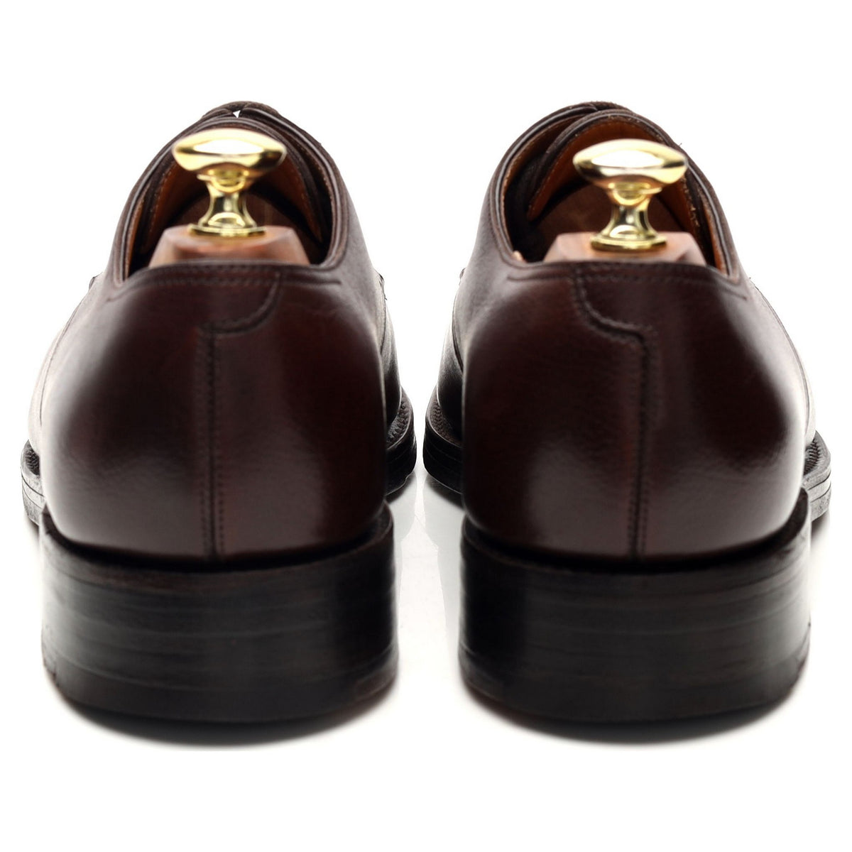 &#39;Russel&#39; Dark Brown Leather Derby UK 7 EE