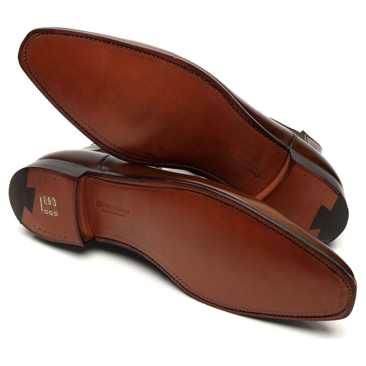 &#39;Lingfield&#39; Dark Brown Leather Chelsea Boots UK 12 E