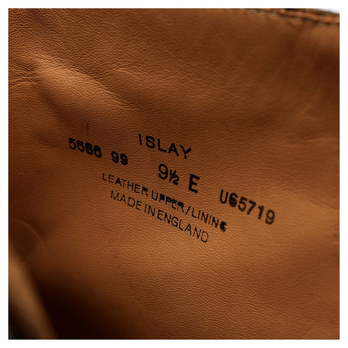 &#39;Islay&#39; Dark Brown Grain Leather Boots Brogues UK 9.5 E