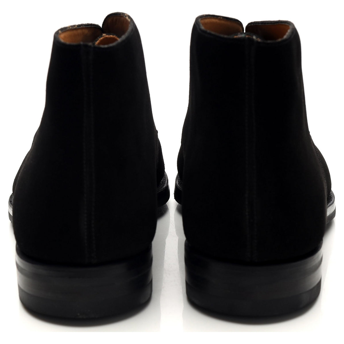 &#39;Tetbury&#39; Black Suede Chukka Boots UK 12 E
