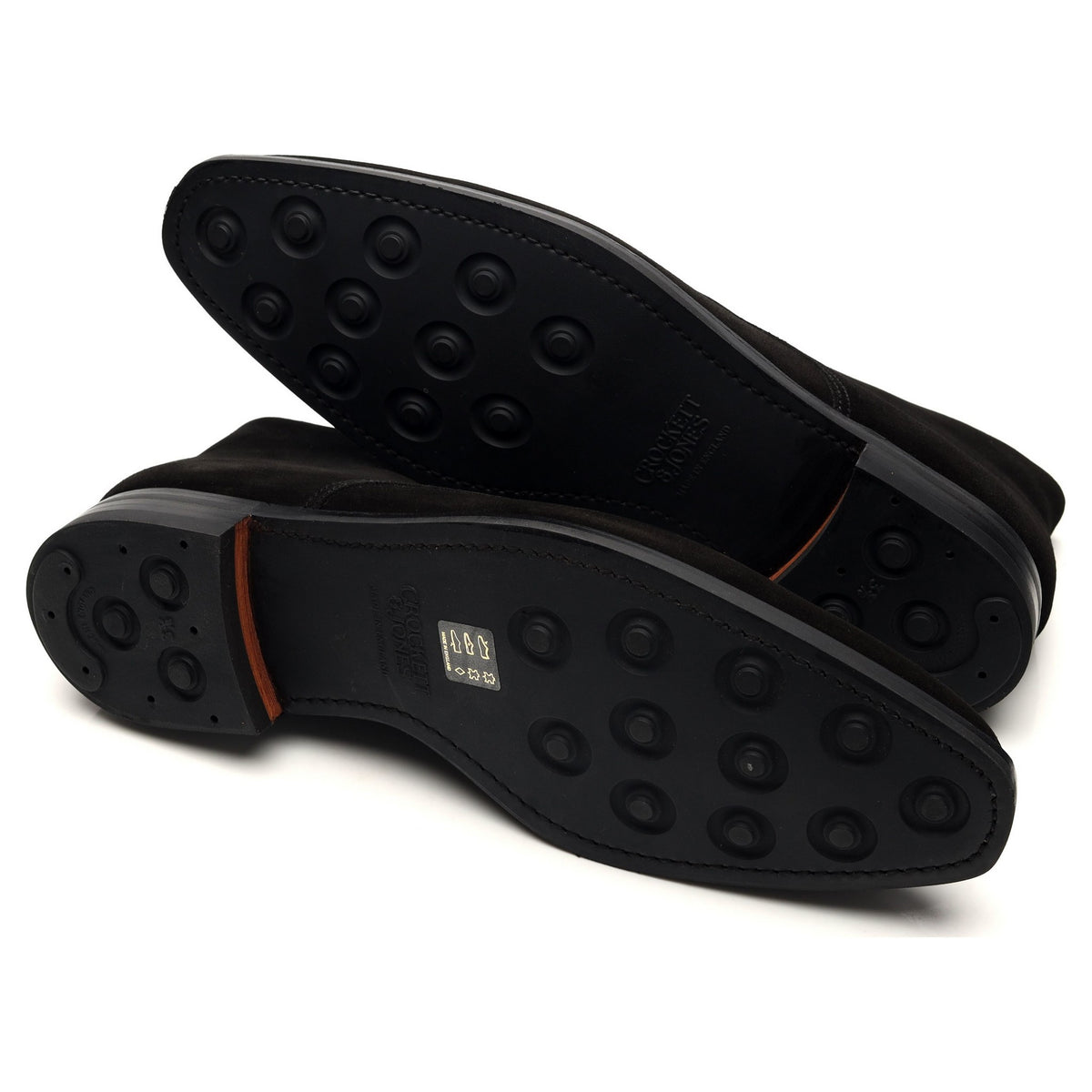 &#39;Tetbury&#39; Black Suede Chukka Boots UK 12 E