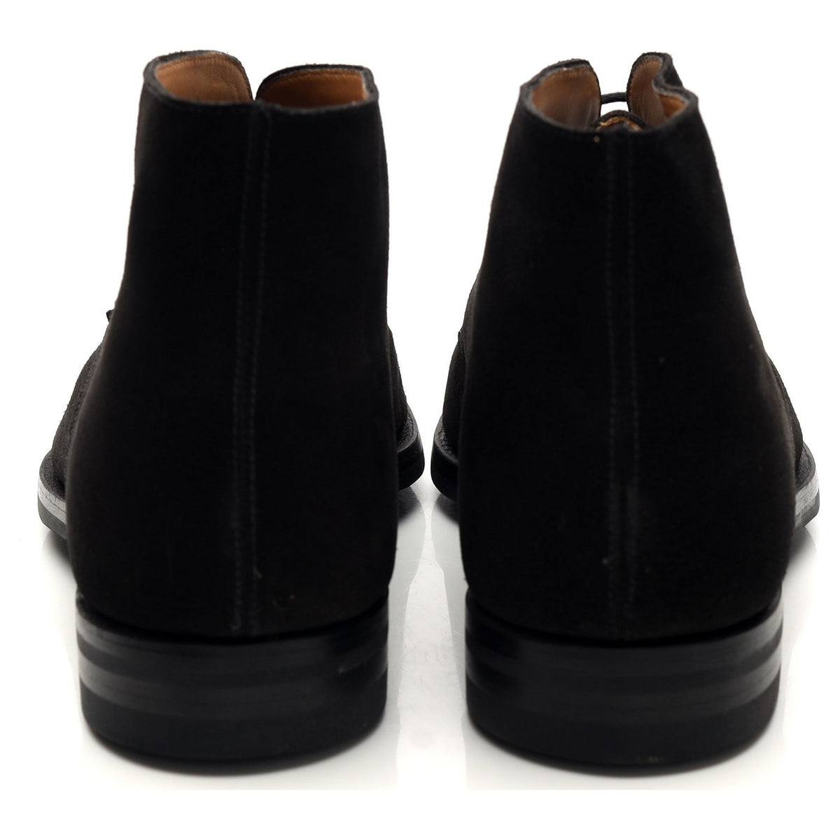 &#39;Tetbury&#39; Black Suede Chukka Boots UK 11 E