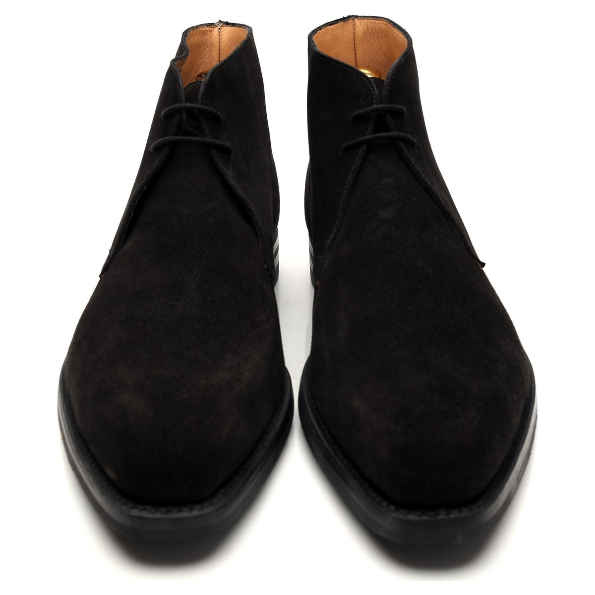 &#39;Tetbury&#39; Black Suede Chukka Boots UK 11 E