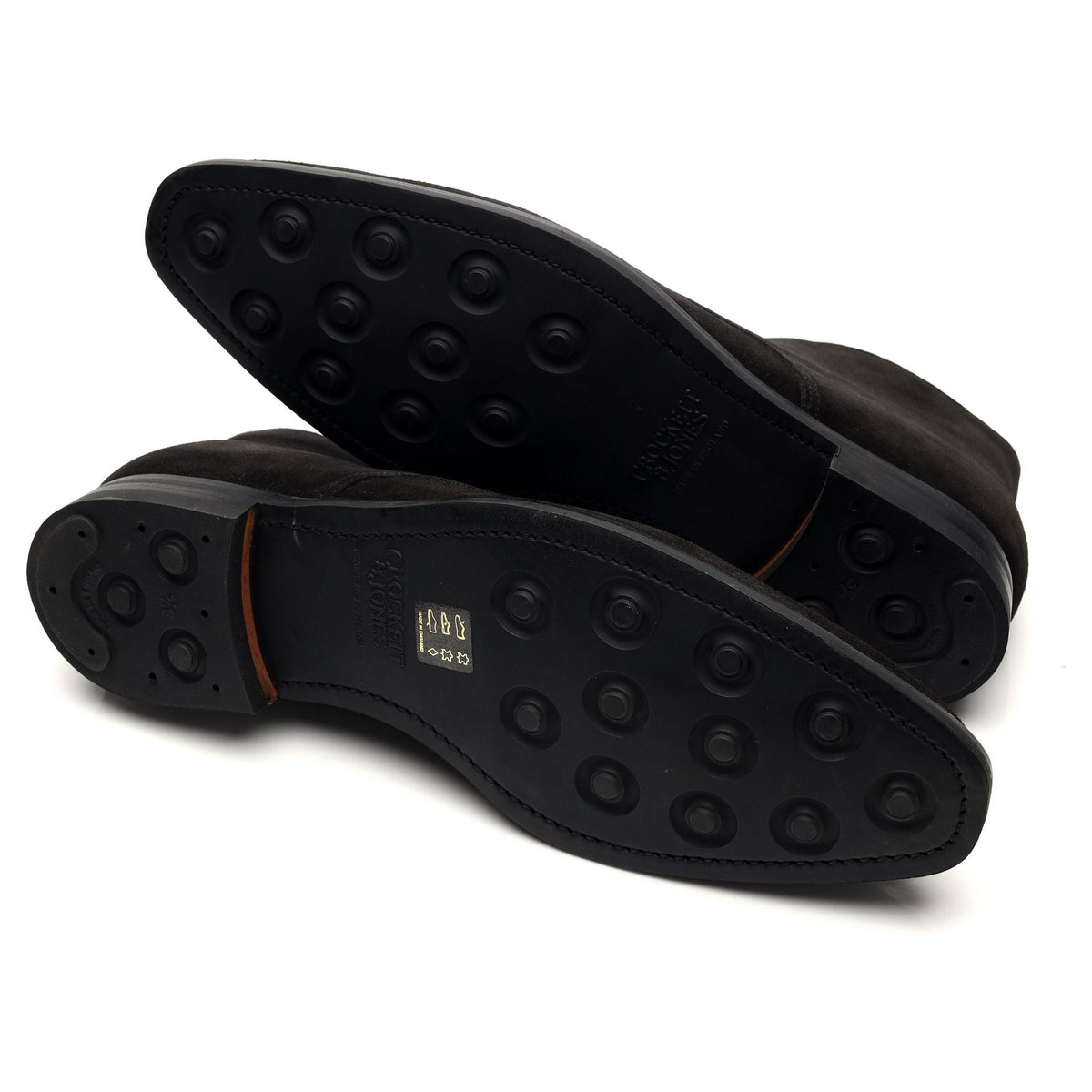 &#39;Tetbury&#39; Black Suede Chukka Boots UK 11 E
