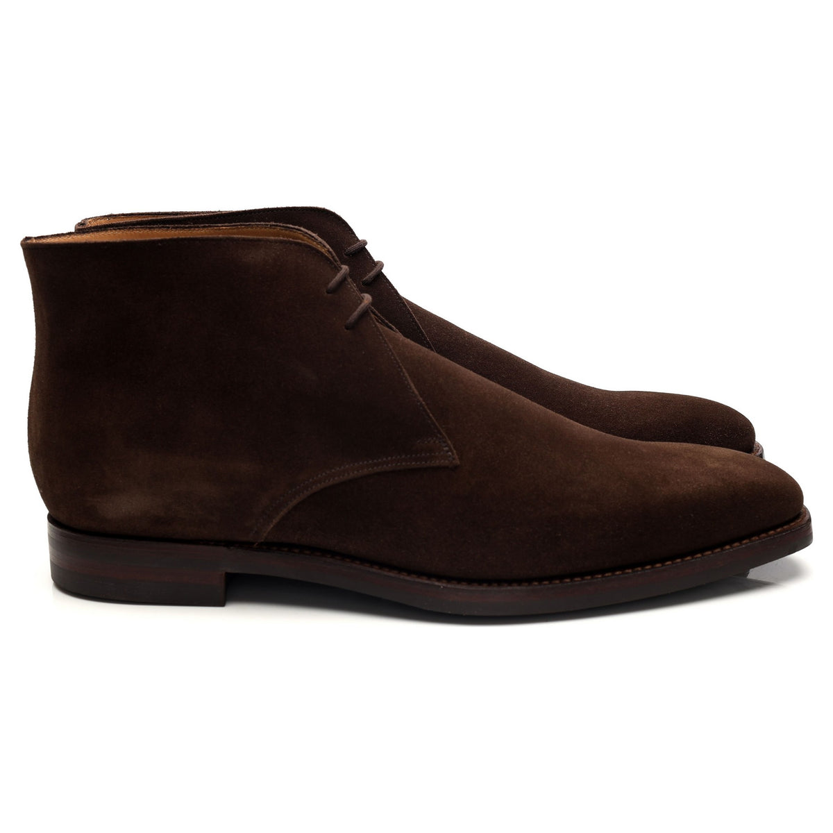 &#39;Tetbury&#39; Dark Brown Suede Chukka Boots UK 12 E