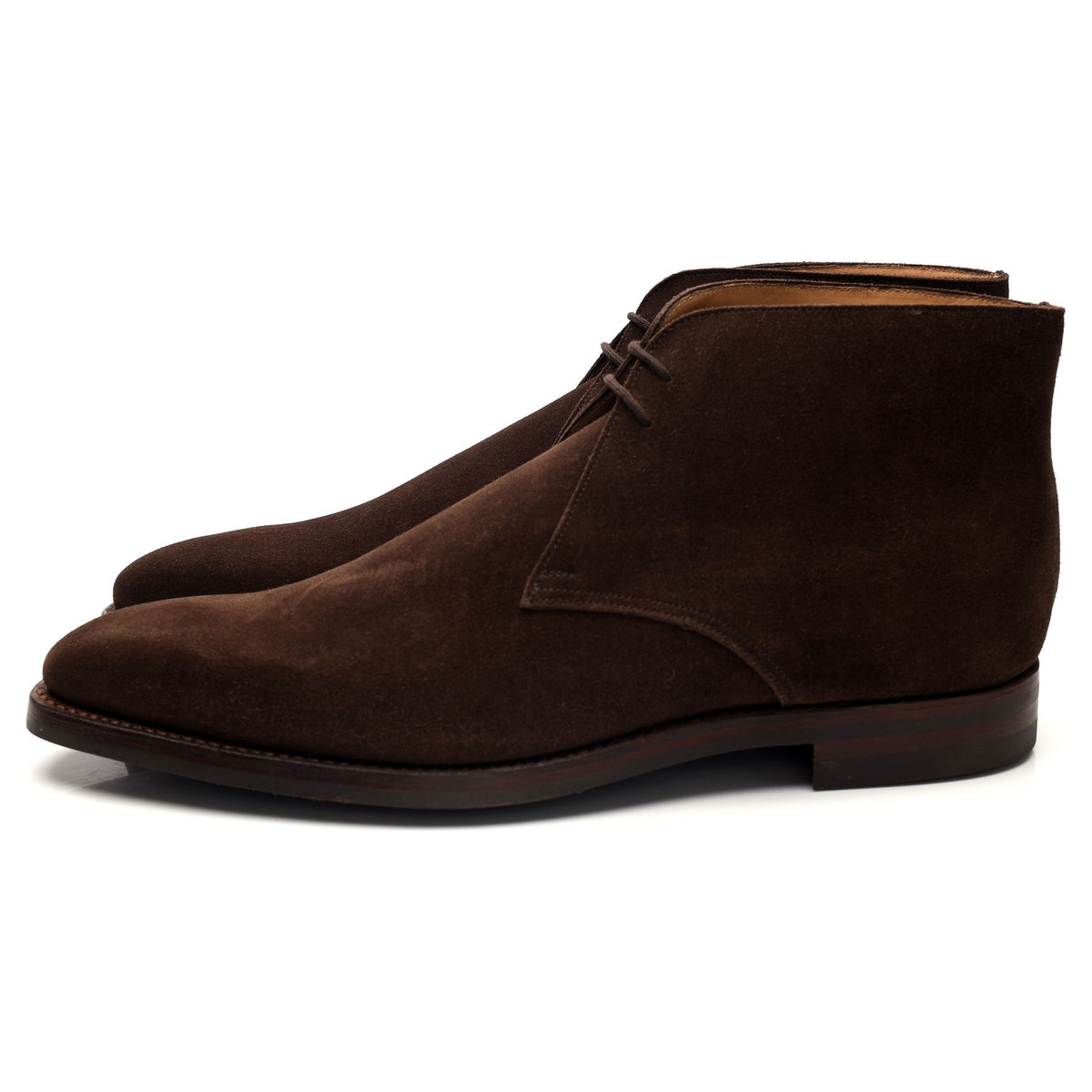 &#39;Tetbury&#39; Dark Brown Suede Chukka Boots UK 12 E
