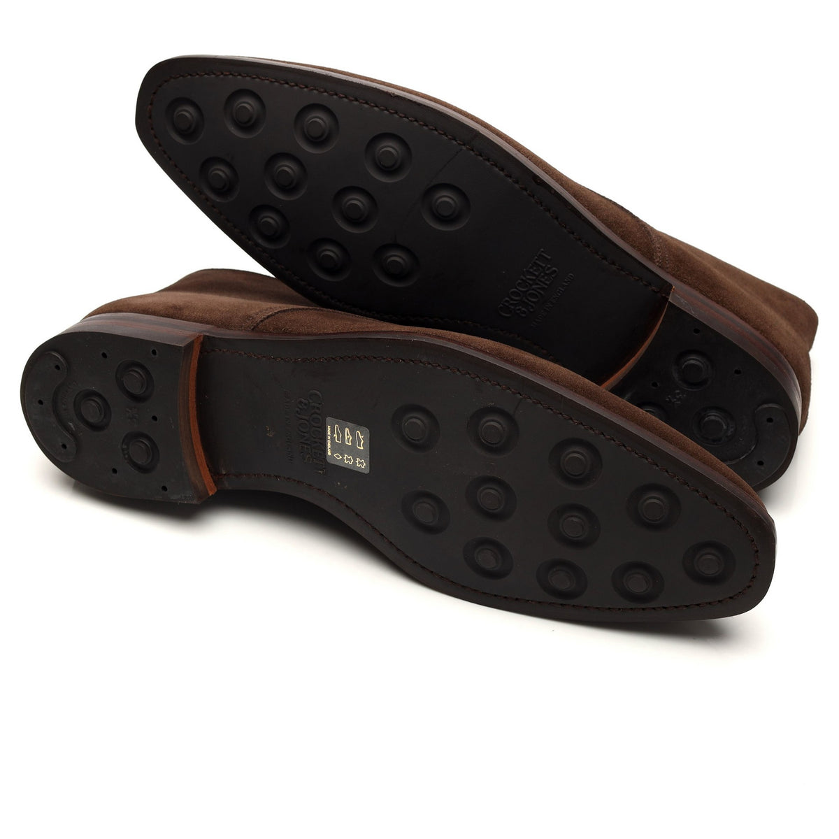 &#39;Tetbury&#39; Dark Brown Suede Chukka Boots UK 12 E