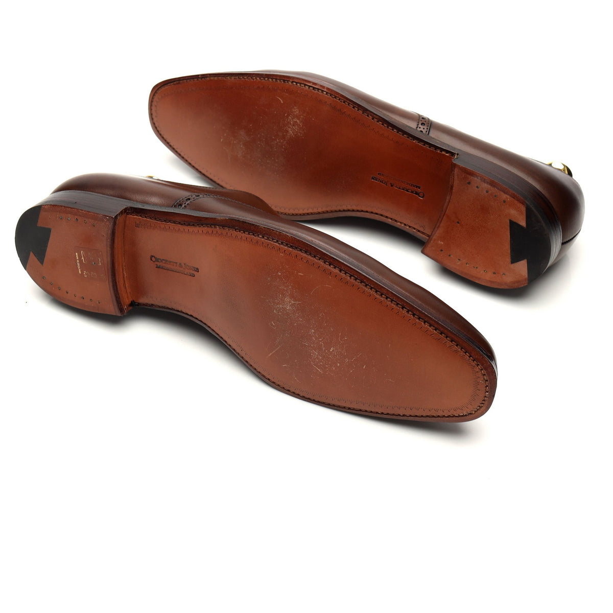 &#39;Edgware&#39; Dark Brown Leather Oxford UK 9 - 11.5 E