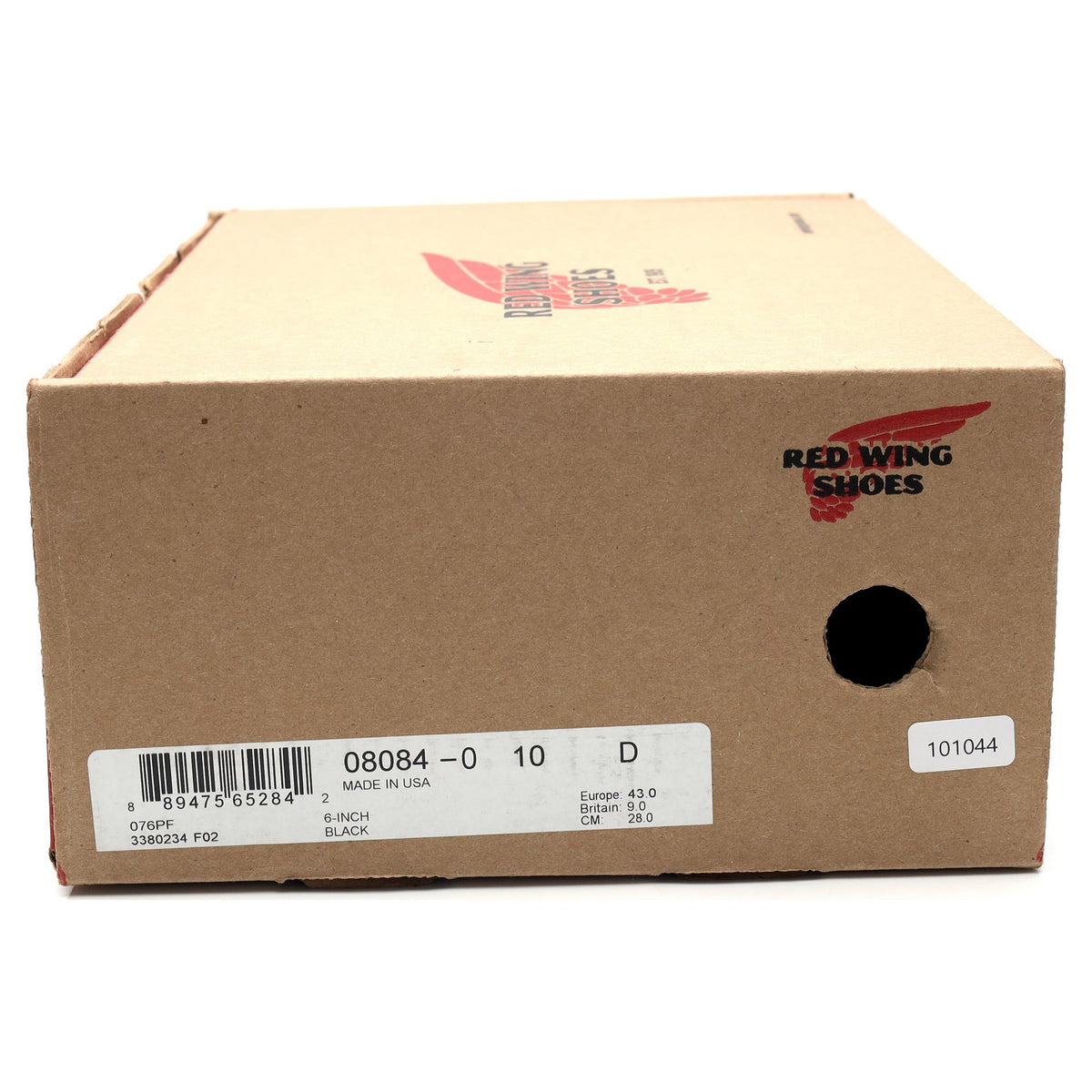 &#39;8084&#39; Black Leather Iron Ranger Boots UK 9 US 10 D
