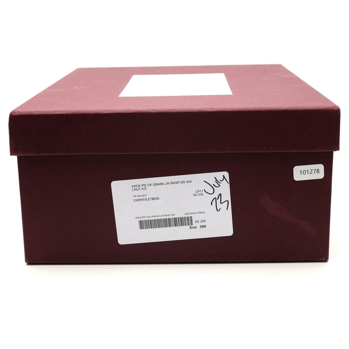 &#39;Wick&#39; Dark Brown Grain Leather Boots UK 9 E