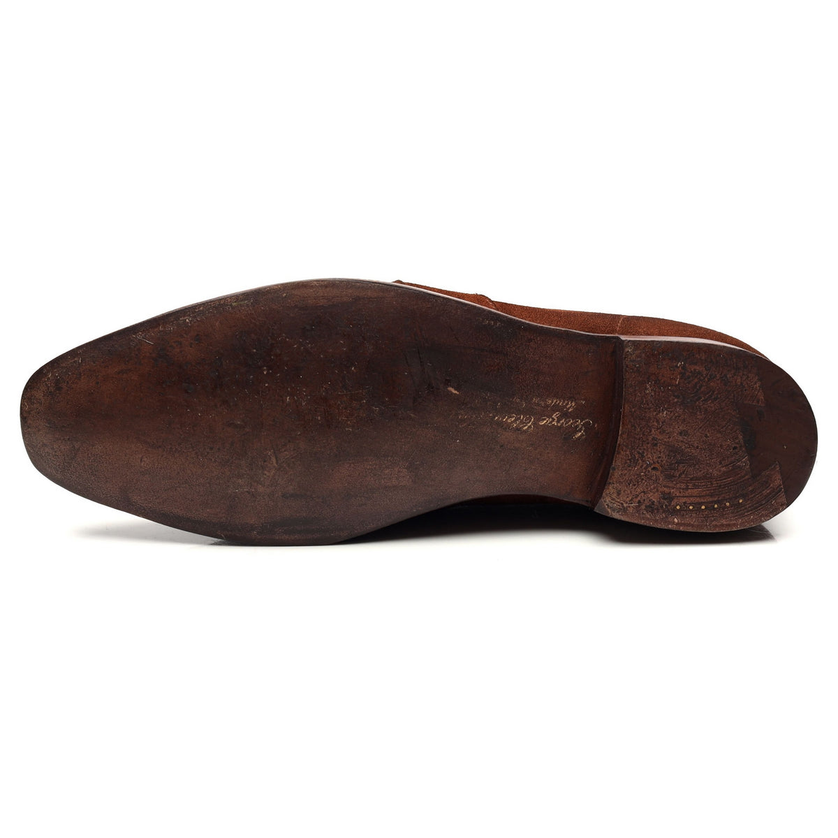 &#39;Owen&#39; Snuff Brown Suede Loafers UK 9.5 E