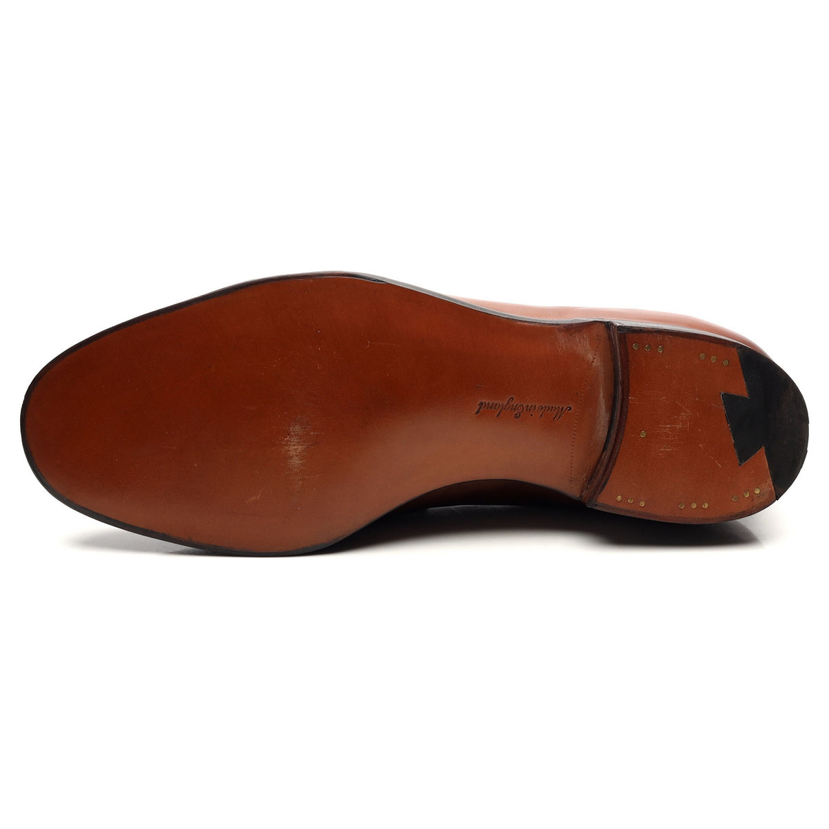 &#39;Sloane&#39; Brown Leather Loafers UK 10.5 F