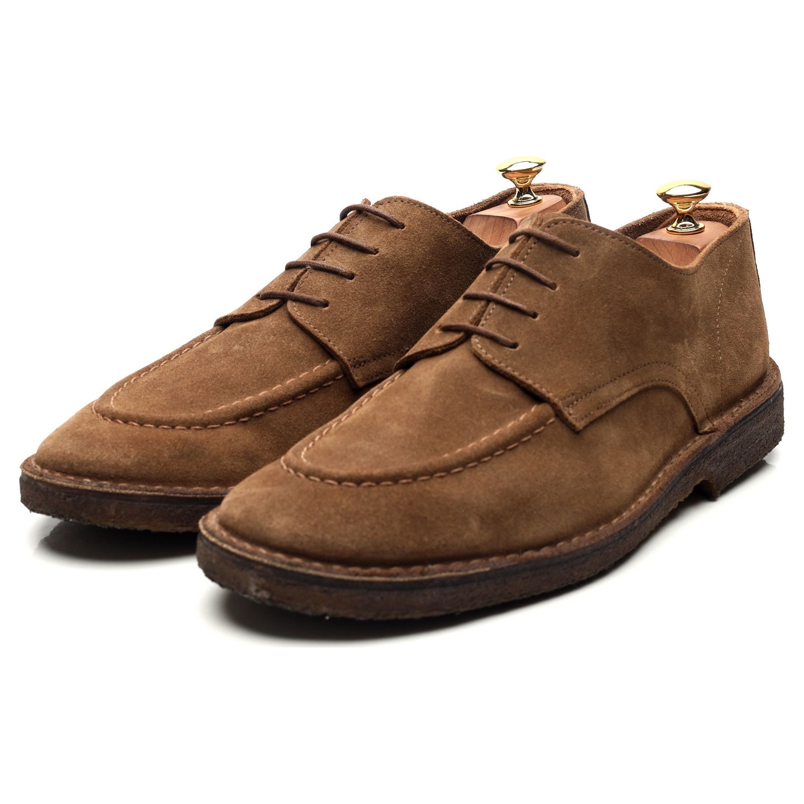 Magnifico' Brown Leather Split Toe Derby UK 9 EU 43 - Abbot's Shoes
