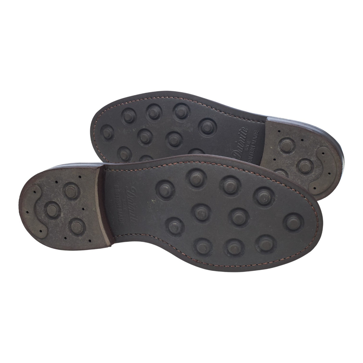 'Stratford' Brown Leather Derby Brogues UK 8.5 F