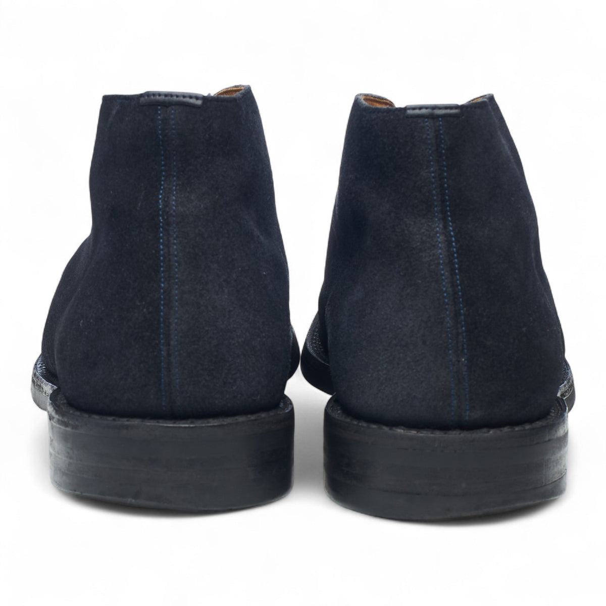 'Ryder 3' Navy Blue Suede Chukka Boots UK 10 F