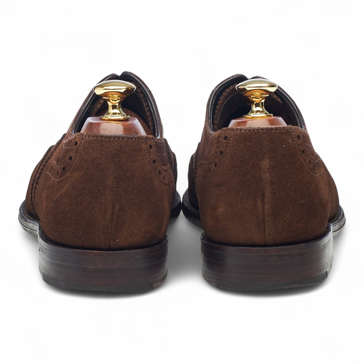 Herring 'Richmond' Brown Suede Oxford Brogues UK 8.5 F