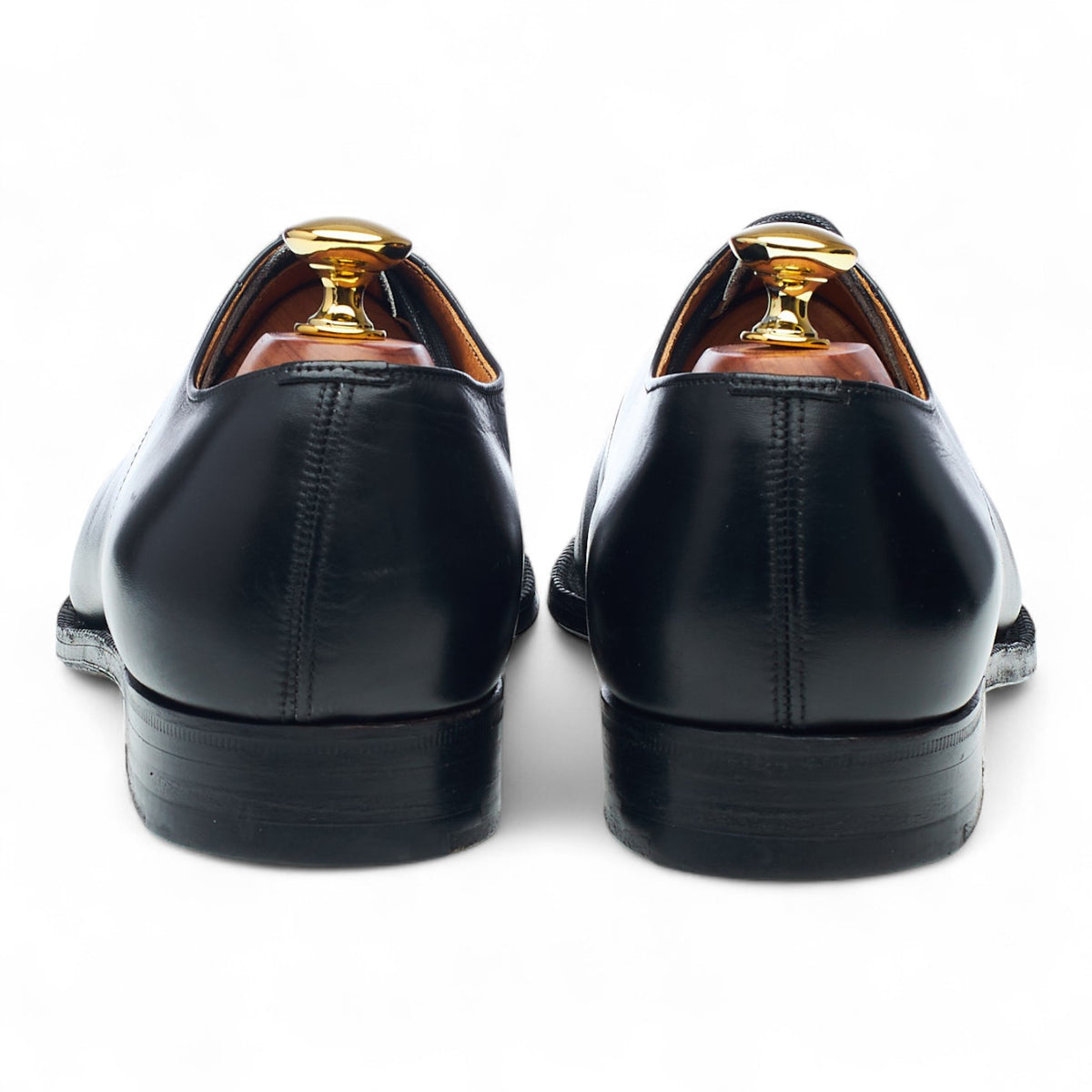 'Messenger' Black Leather Oxford UK 6.5 H