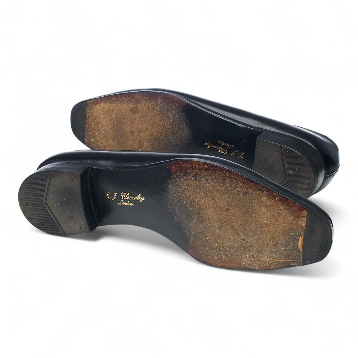 'Alan' Black Leather Wholecut Oxford UK 8 D