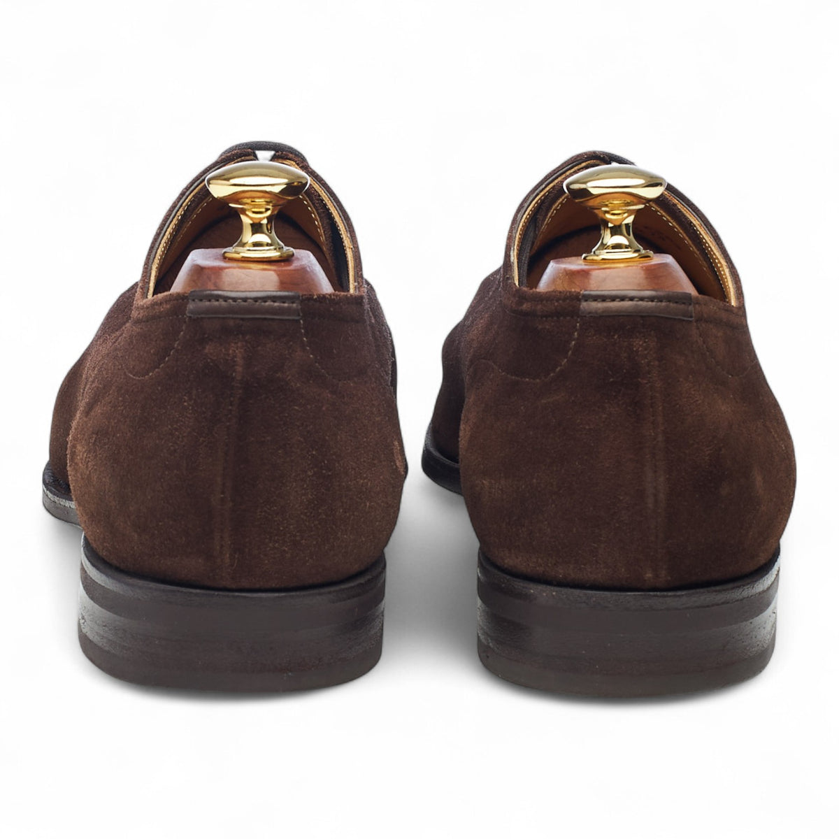 'Dover' Brown Suede Unlined Derby UK 9.5 E